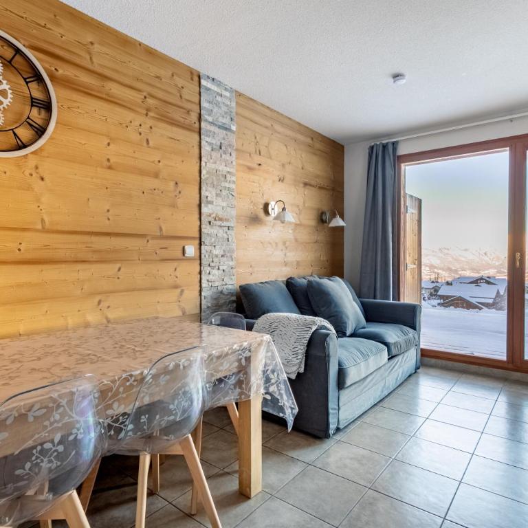 Le Soleil des Orres - maison pied des pistes - piscine, sauna et hammam - Apartment mit 2 Schlafzimmern - 11