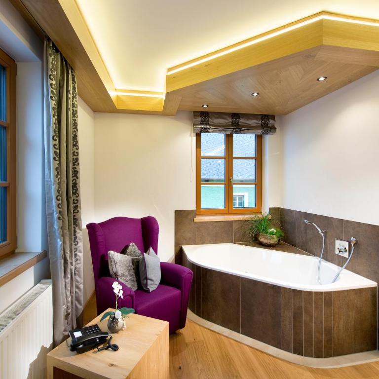 Hotel Gambswirt - Chambre Double Deluxe avec Baignoire - 1