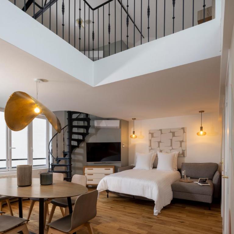 Yuna Blanche - Serviced Apartments - Duplex 3 Chambres au Calme sur Cour - 76 m2 - 8