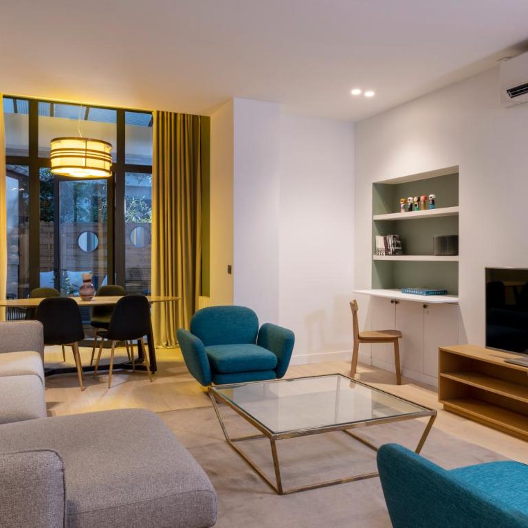 Yuna Blanche - Serviced Apartments - Appartement 2 Chambres avec Terrasse - Rez-de-Chaussée - 85 m² - 12