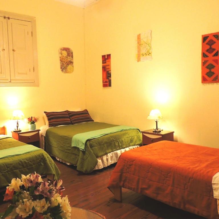 Lima Wari Hotel Boutique - Habitación Doble con baño compartido - 2 camas - 12