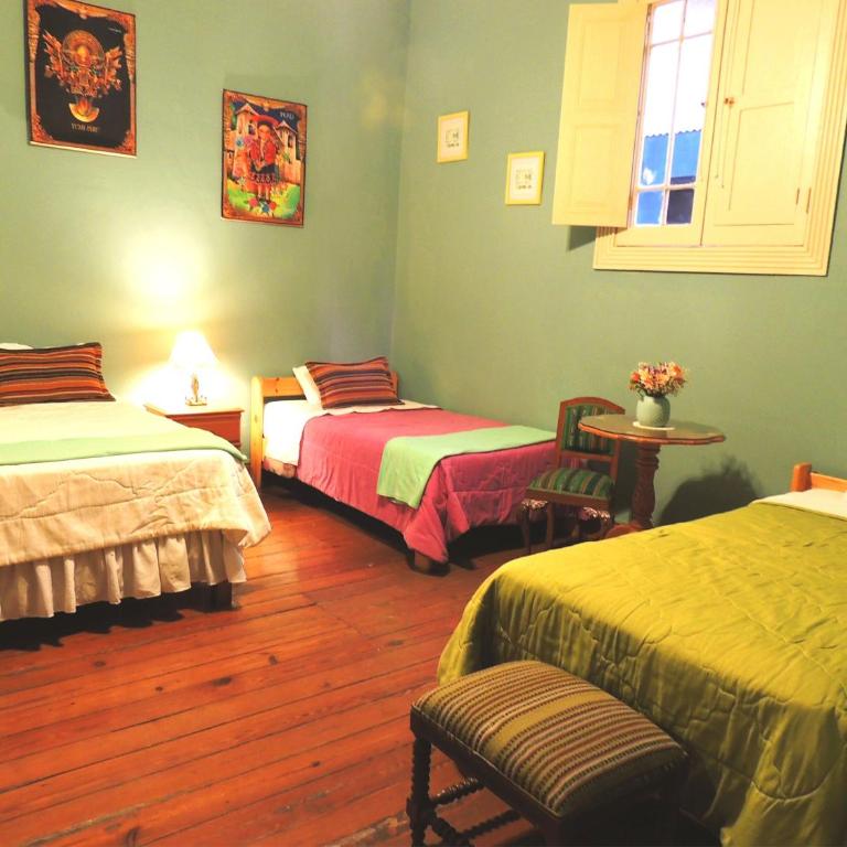 Lima Wari Hotel Boutique - Habitación Doble con baño compartido - 2 camas - 11