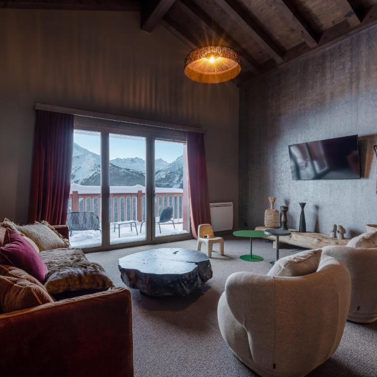 ILY Hotels & Spa La Rosiere - Suite 2 Chambres avec accès au spa - 4