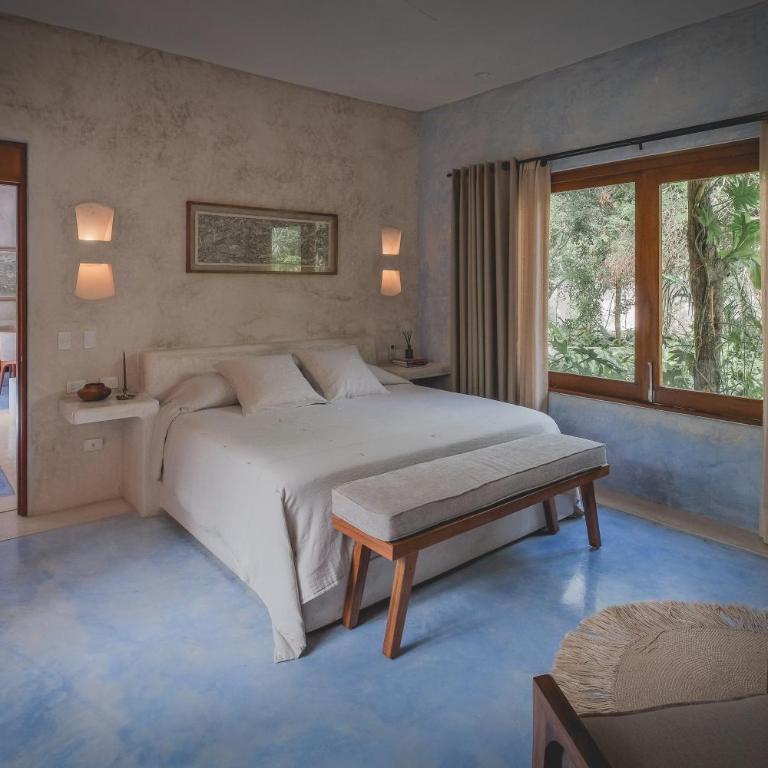 Wakax Hacienda - Cenote & Boutique Hotel - Small Luxury Hotels of the World - Villa Master de 2 dormitorios con piscina pequeña - 5