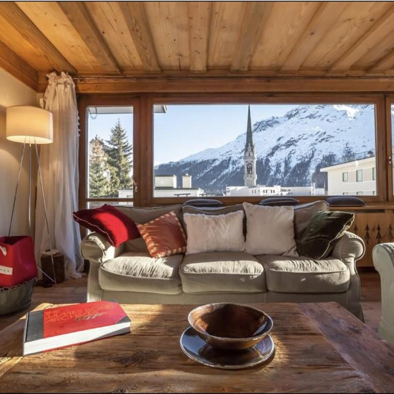 Apartment in villa in the heart of Sankt Moritz-Dorf - Deluxe Apartment - 1