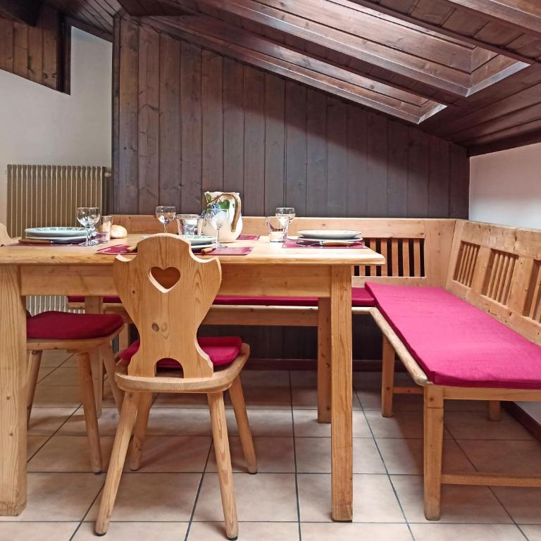 Mansarda Marmolada Canazei, parking, ski slopes 300m - Appartamento con 2 Camere da Letto - 9
