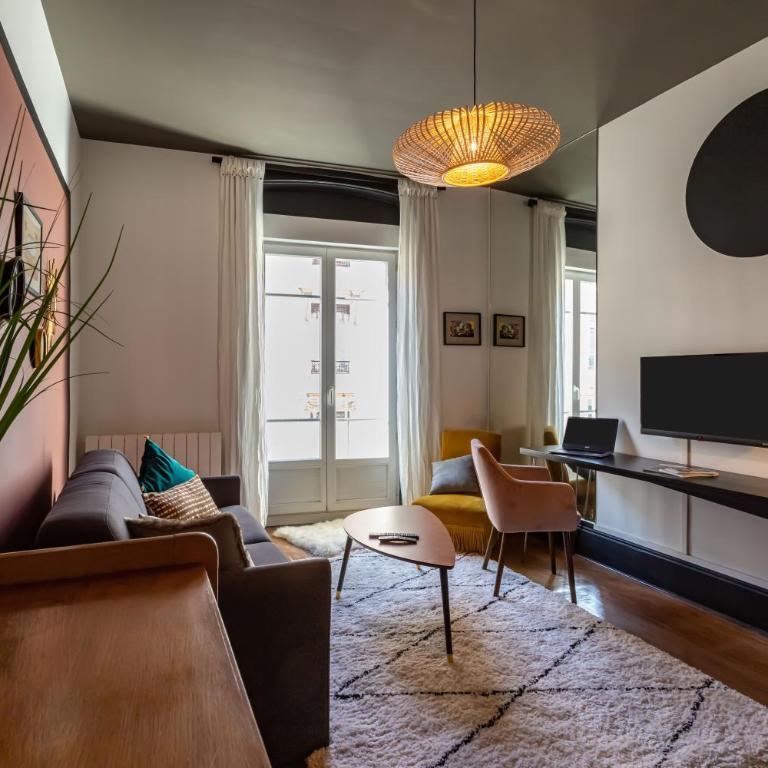 LE COURSIVE - Charmant T2 à Villeurbanne - Estudio con 1 cama grande - 7