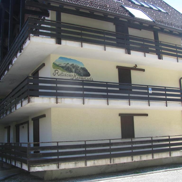 Mansarda Marmolada Canazei, parking, ski slopes 300m - Appartamento con 2 Camere da Letto - 40