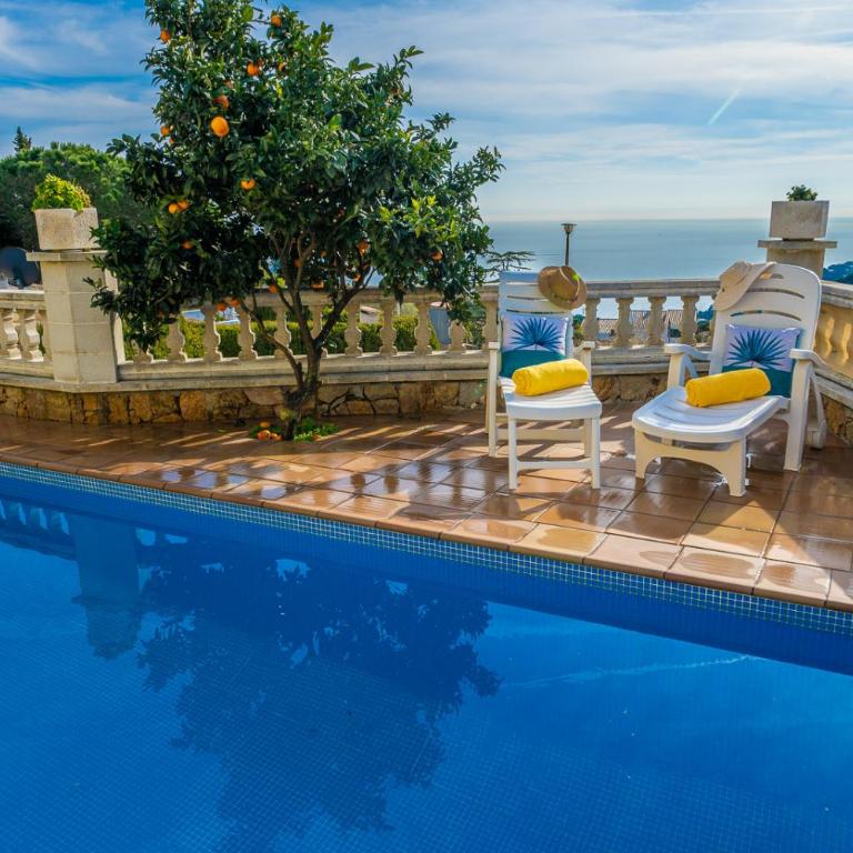 Villa Vista Piscina Vistas Mar Barbacoa Aire Acondicionado - Villa - 1
