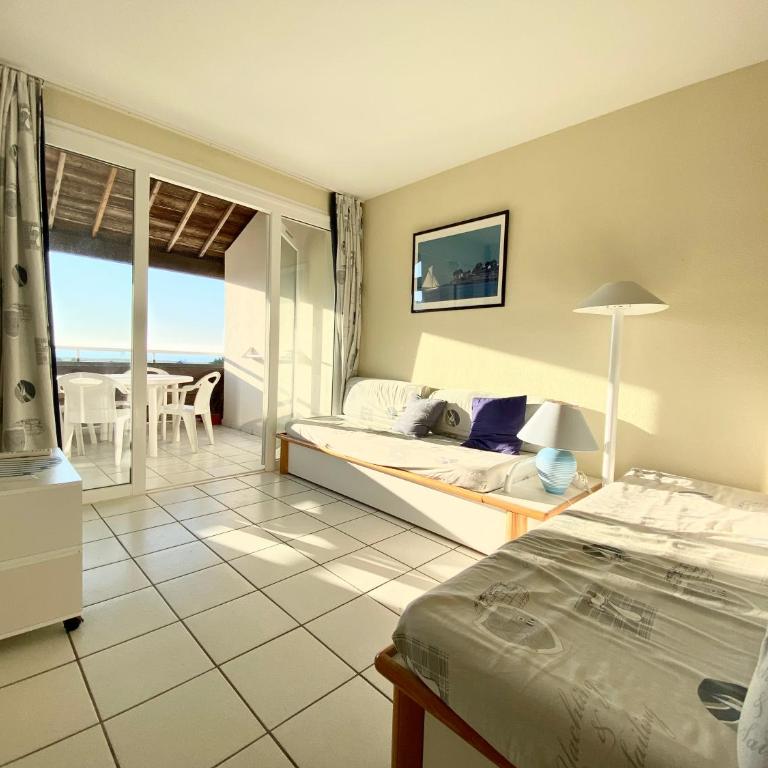 REF 148 Appartement vue mer pour six personnes plage du Fogeo à pieds Port Crouesty ARZON - Appartement 2 Chambres - 4