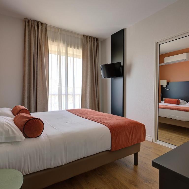 Brit Hotel Europ Bergerac - Chambre Double Confort - 7
