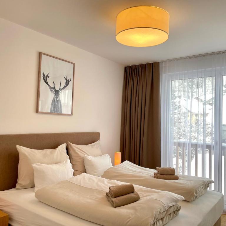 die Tauplitz Lodges - Alm Lodge A8 by AA Holiday Homes - Apartment mit Blick auf die Berge - 15