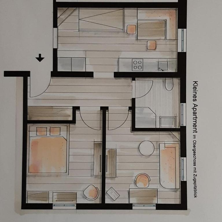 Appartement Schankwirtschaft - One-Bedroom Apartment - 9
