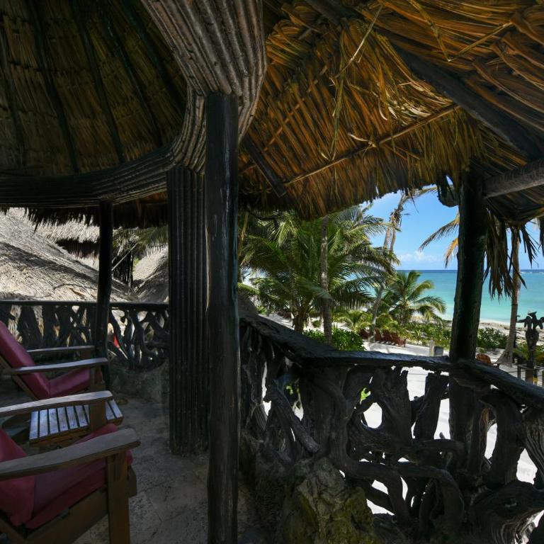 Diamante K - Inside Tulum National Park - Ocean View 2 Full Beds Bungalow - 11