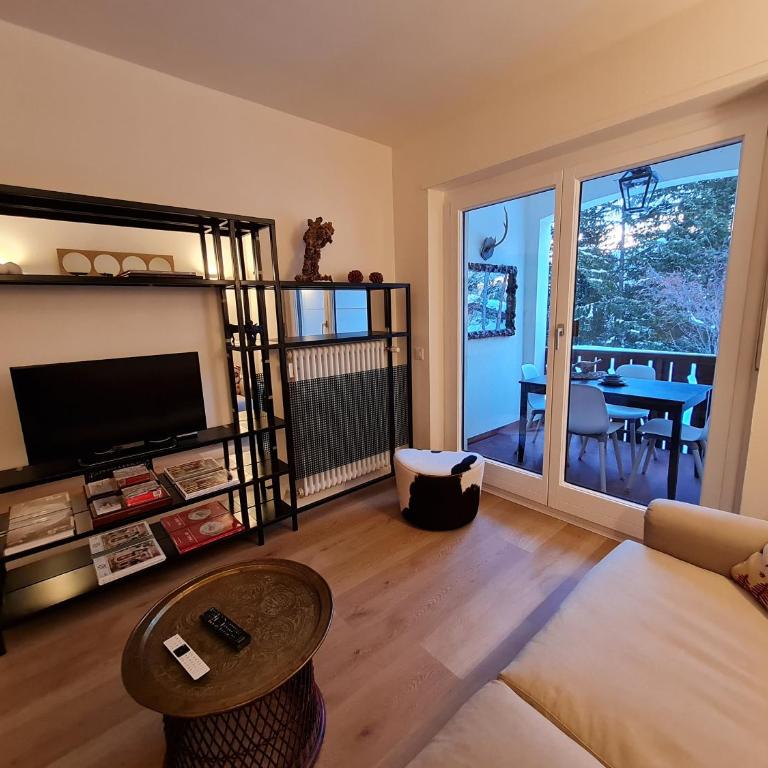 Sankt Moritz Dorf Charme Apartment - Apartment mit 2 Schlafzimmern - 48