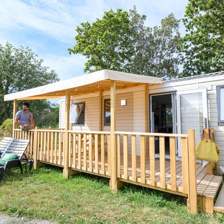 Camping Le Paradis - Cottage Prestige 3 Chambres - 6 Personnes - 1