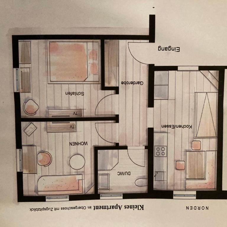 Appartement Schankwirtschaft - One-Bedroom Apartment - 27