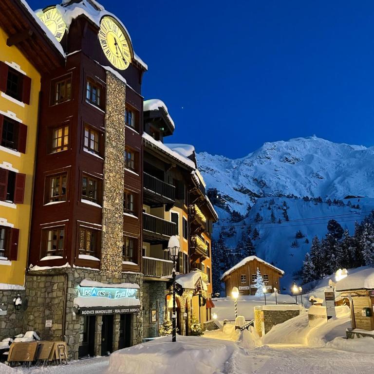 Spacious ski-in ski-out renovated apartment 4-6 pax, 161 Sources de Marie Arc 1950 - Appartement 2 Chambres - 48
