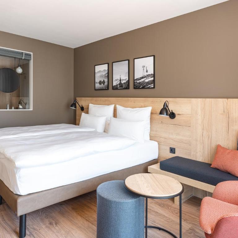 aja Garmisch-Partenkirchen - Doppelzimmer mit Bergblick - 3
