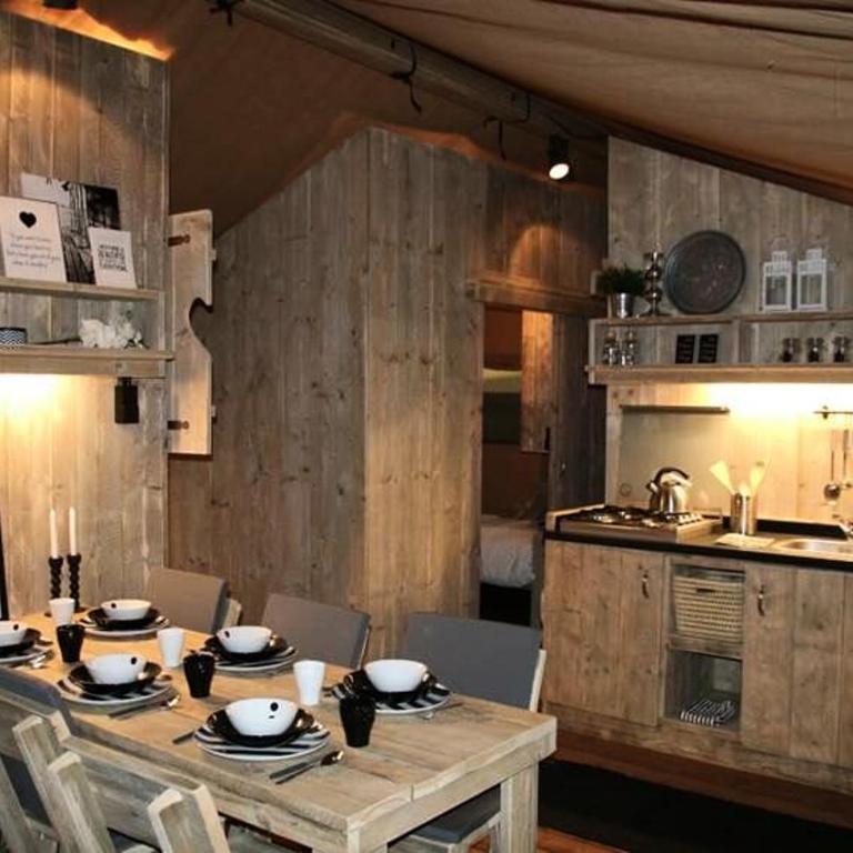Camping maeva Escapades Millau Plage - Lodge de Luxe 3 Chambres - 3