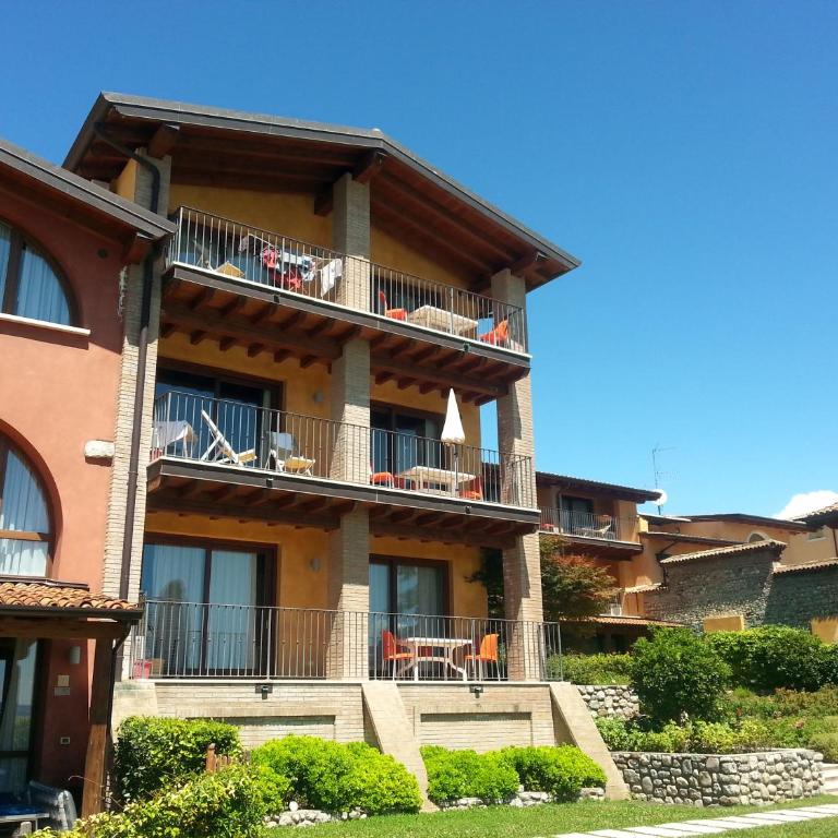 Residence Corte Ferrari -Ciao Vacanze- - Standard One-Bedroom Apartment with Balcony and Lake View - 11