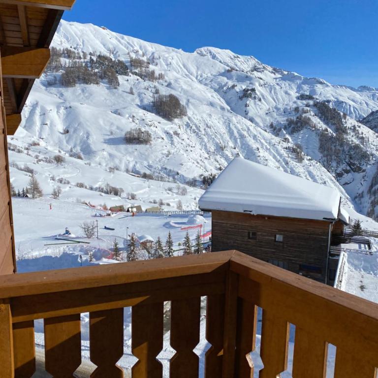 Agréable appart Chalet d Orcieres-Gd balcon, vue panoramique garage et wi-fi - Appartement 2 Chambres - 1