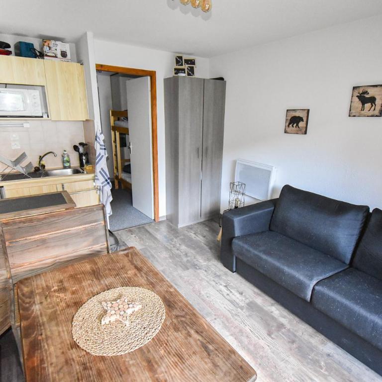 Au Pied des Pistes B48, Chaleureux studio 4 pers, balcon plein SUD, DRAPS NON COMPRIS - Appartement 1 Chambre - 3