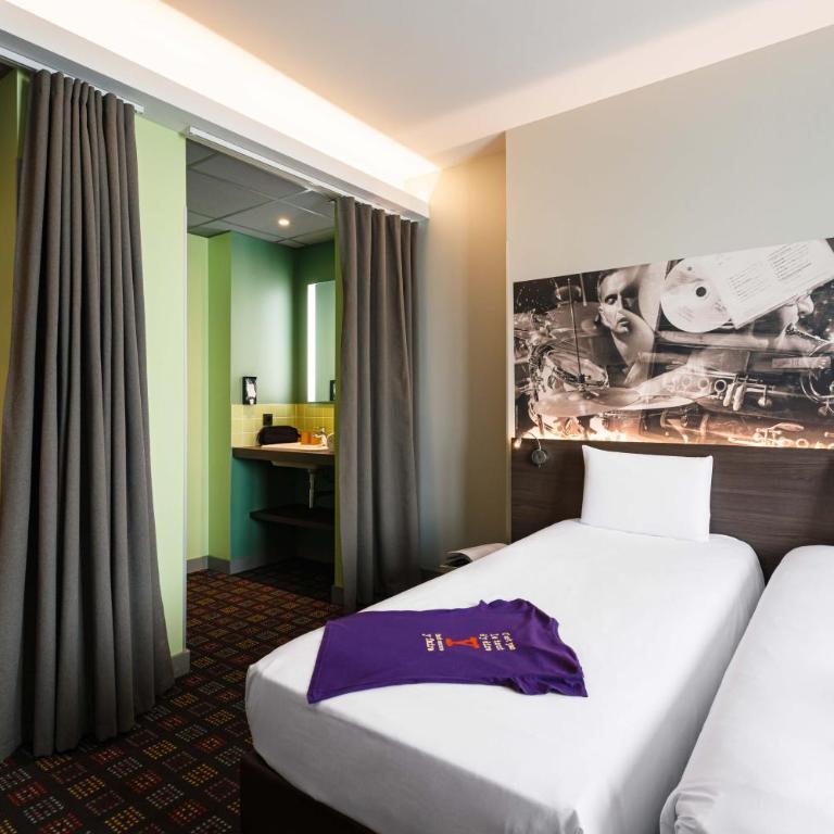 Greet Hotel Lyon Confluence - Chambre Lits Jumeaux « Pop » - 4