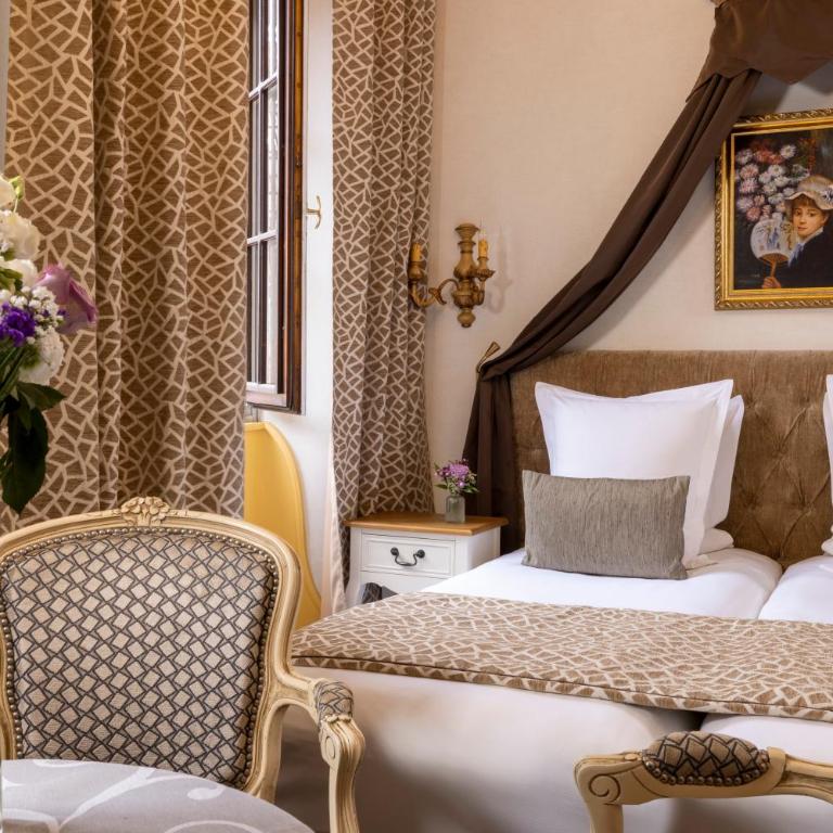 Hotel Restaurant Le Maréchal - Teritoria - Chambre Double avec Baignoire Balnéo - 5