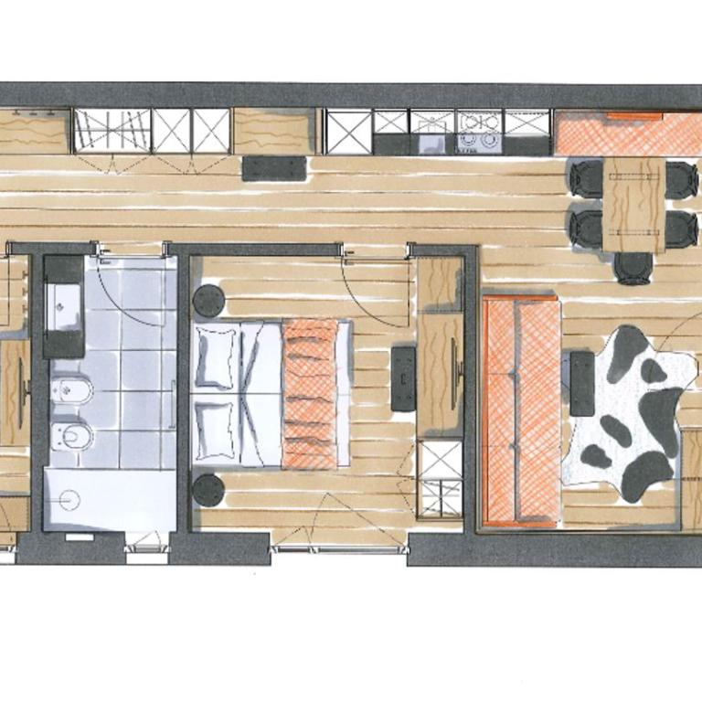 CHALET NORA - Appartamento con Balcone - 7