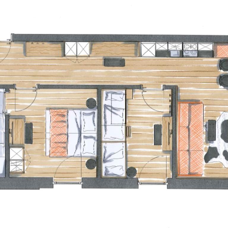 CHALET NORA - Appartamento con 2 Camere da Letto - 5