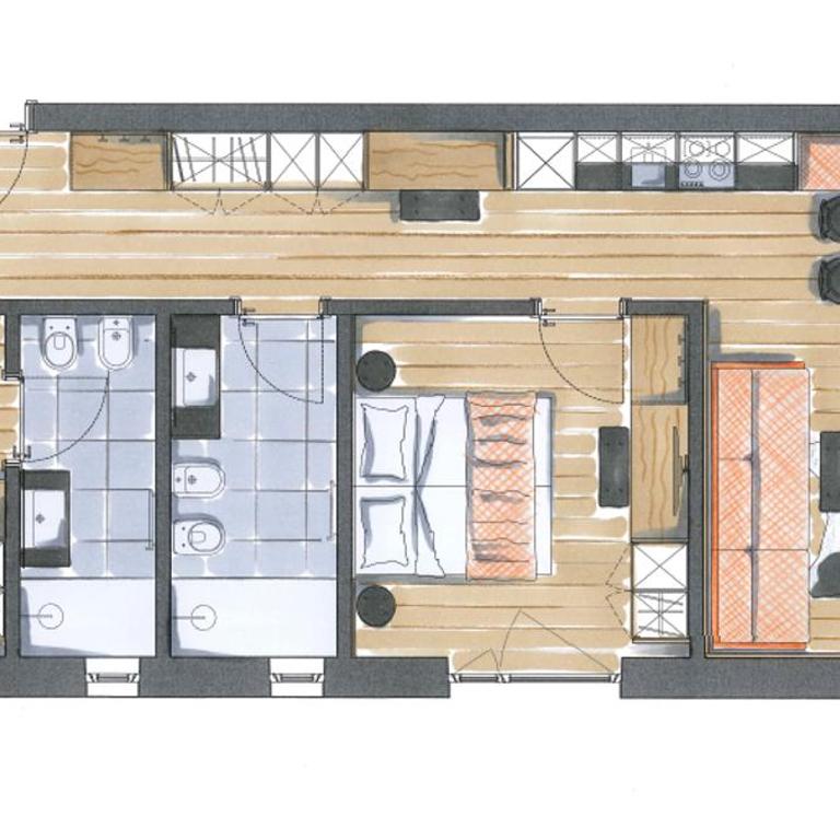 CHALET NORA - Appartamento con 2 Camere da Letto - 6