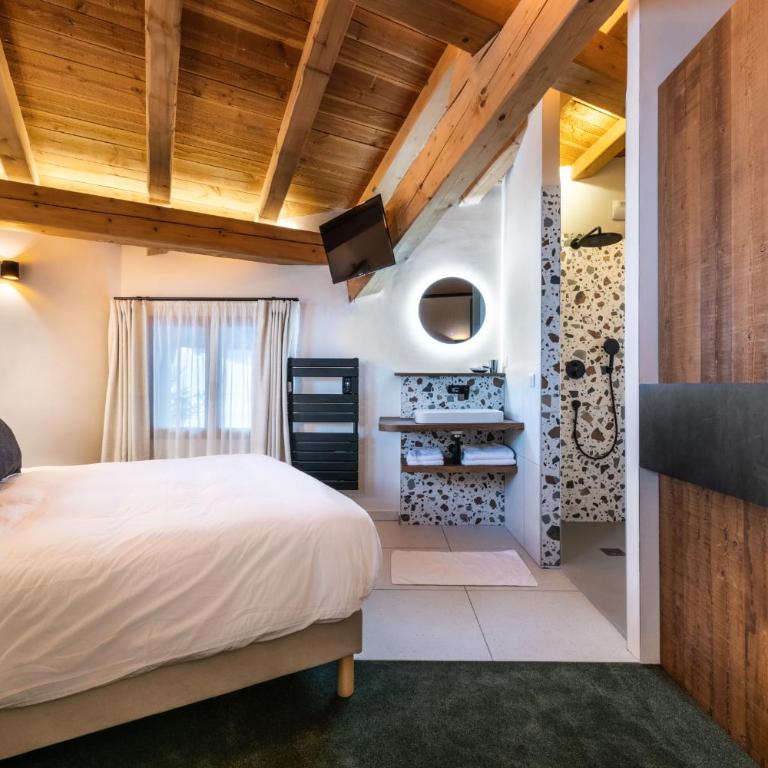 Wanderful Life Les Arcs refuge haut de gamme - Double Room with Mountain View - 3