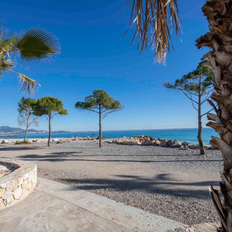 Appartement climatisé les pieds dans l'eau pour 6 personnes avec 1 suite parentale, 1 chambre double et 1 mini chambre Piscine sur le toit clim garage - Appartement 3 Chambres - 23