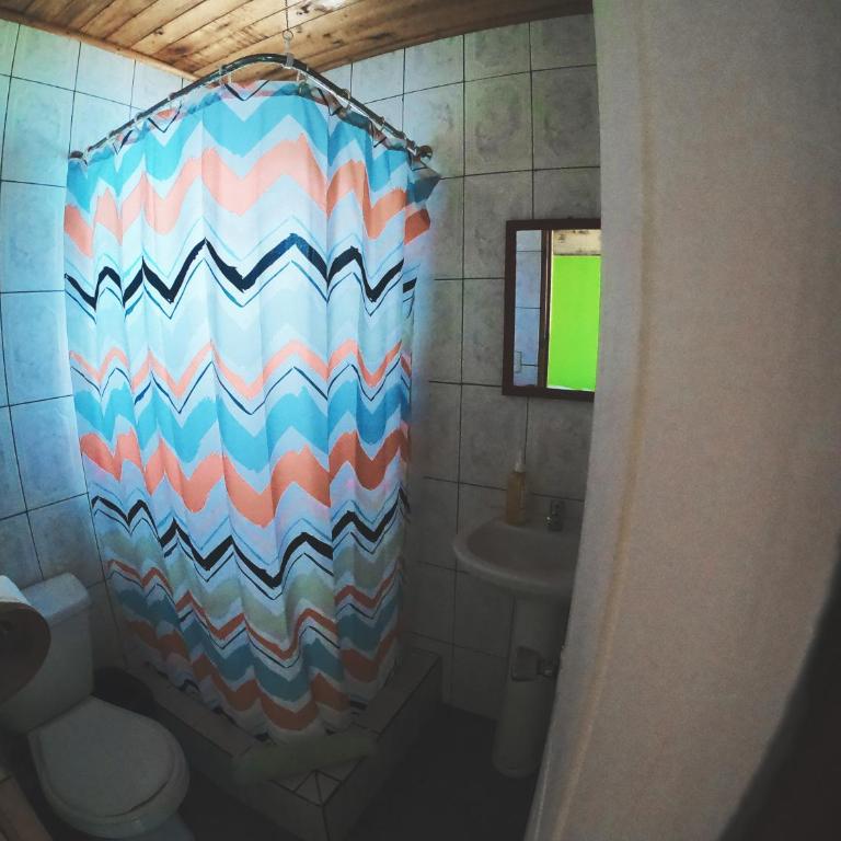 Los Rukos Cabanas (Bungalows) - Habitación Familiar con baño privado - 8