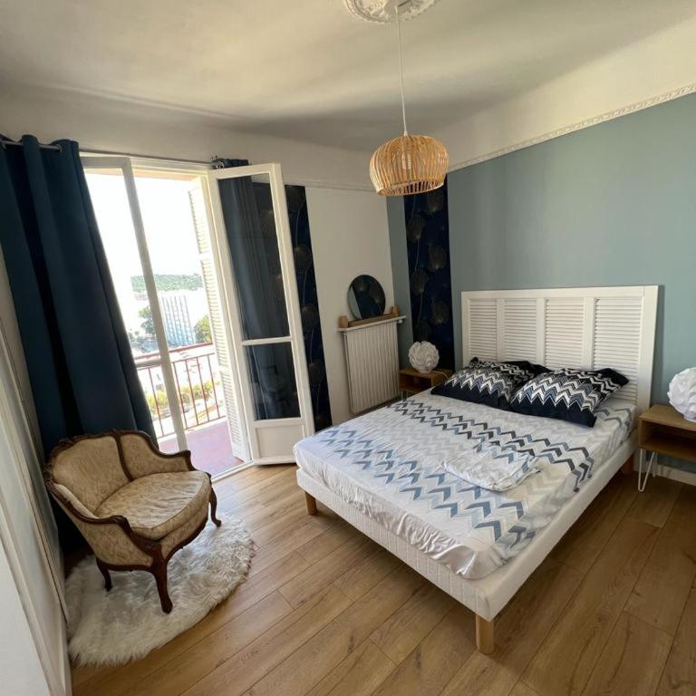 Appartement climatisé F3 proche plage port et aéroport - Appartement 2 Chambres - 15