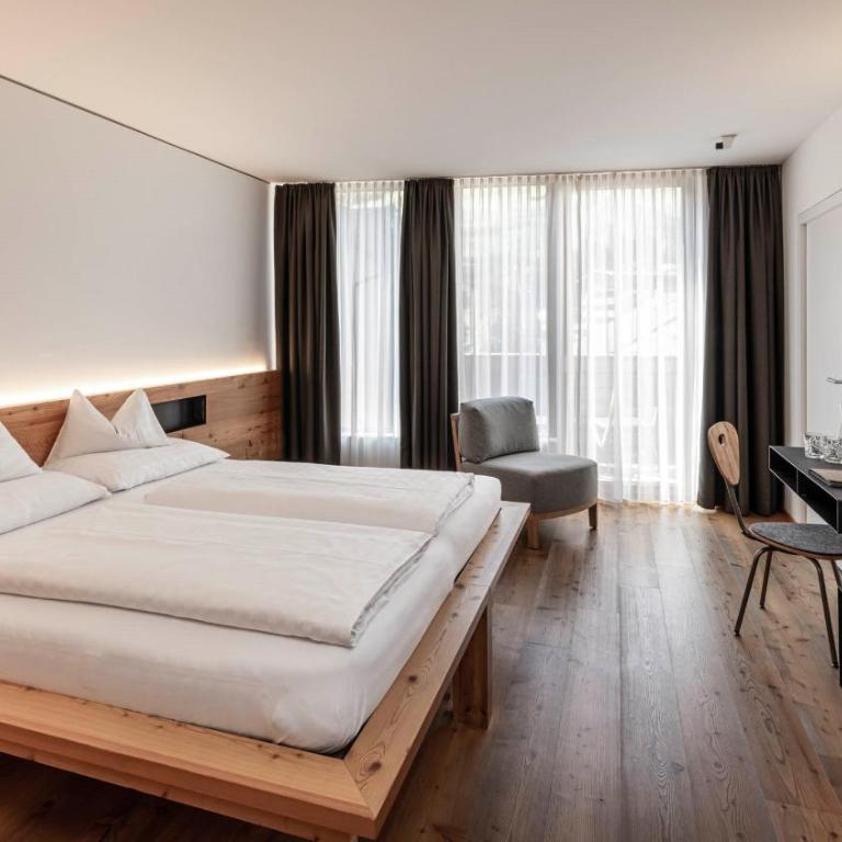 die berge lifestyle-hotel Sölden - Doppelzimmer M mit Balkon - 12