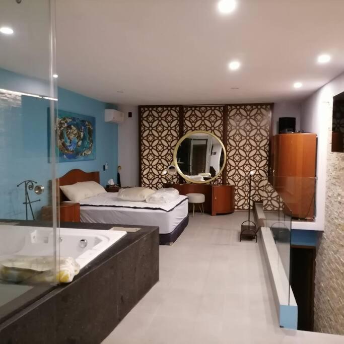 Luxury loft Mamitas Beach Jacuzzi&Sauna Barbacue - One-Bedroom Apartment - 10