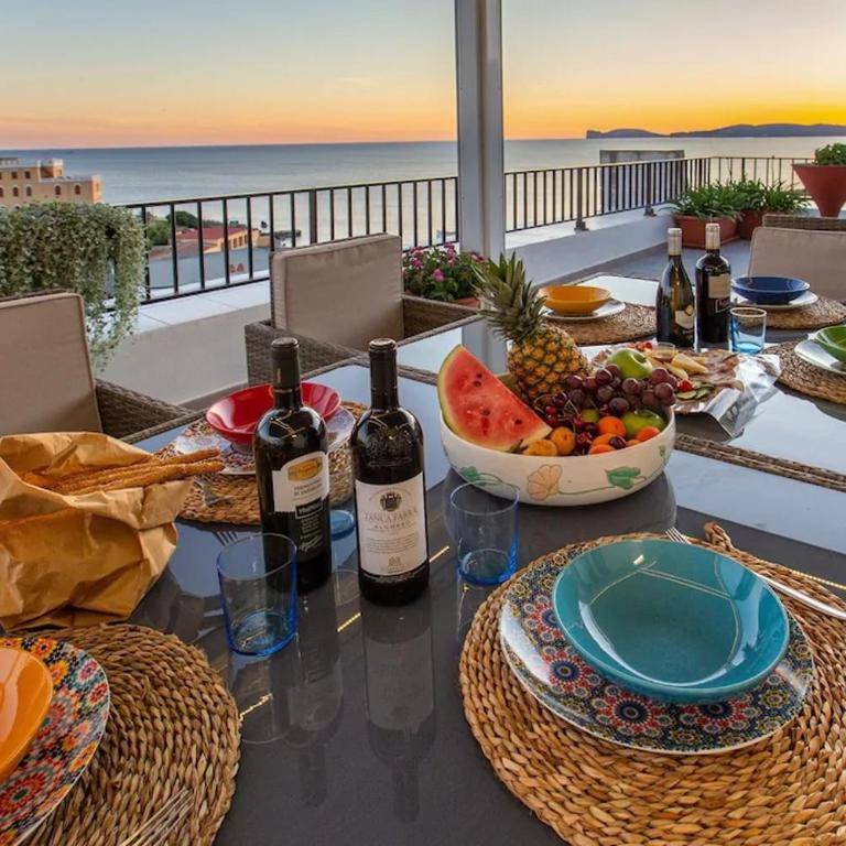Attico Mir el Mar Alghero con spettacolare terrazza panoramica vista mare - Apartment with Sea View - 22