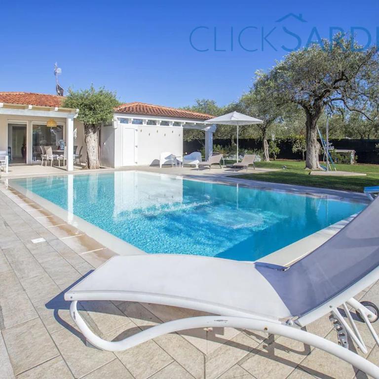 Alghero Villa Nuit Blanche con piscina Air Co WiFi vicino spiaggia - Villa con 3 Camere da Letto - 48