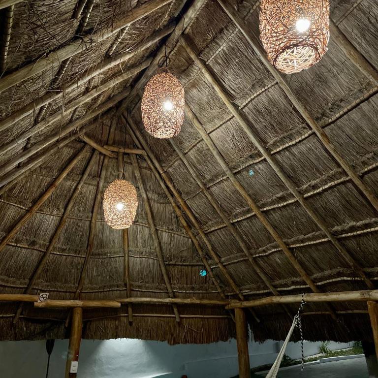 Casa La Joya Bacalar - Habitación Cuádruple con vistas al lago - 16