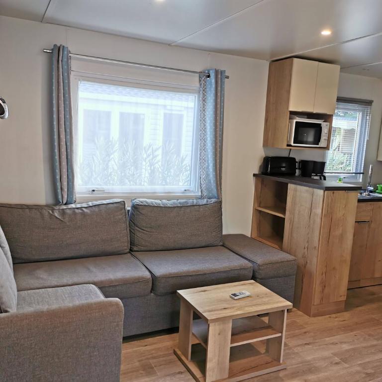 Mobil Home Luxe 3 chambres climatisé Canet en Roussillon - Mobile Home - 3