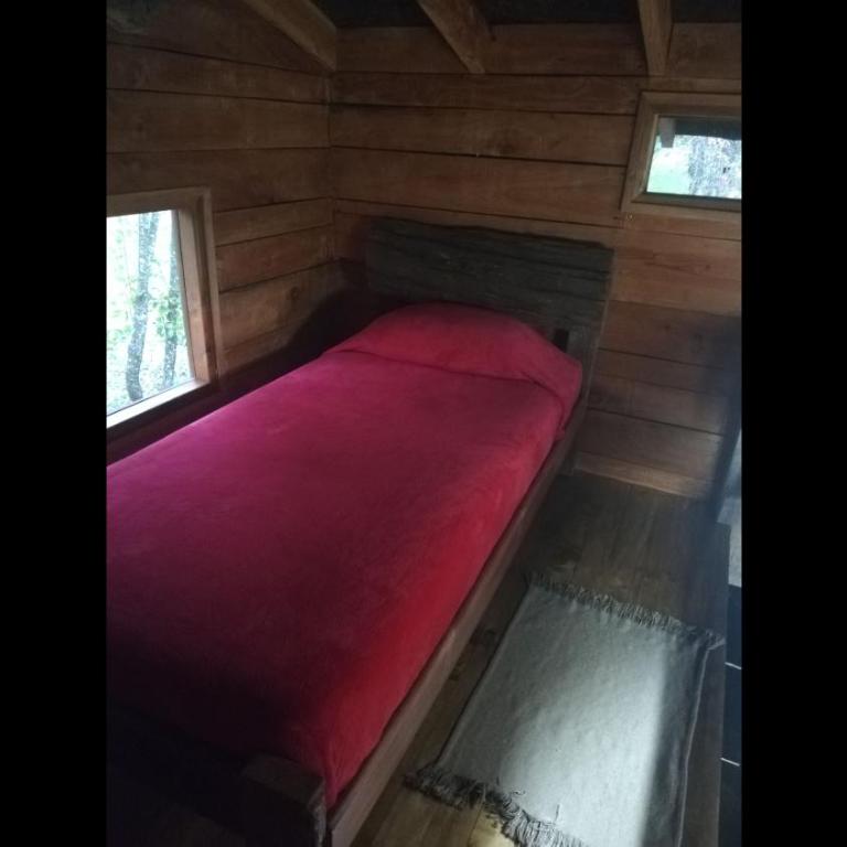 Cabaa rstica 2 maravillosa,con troncos nativos, con orilla de Ro Trancura - Vacation Home - 49