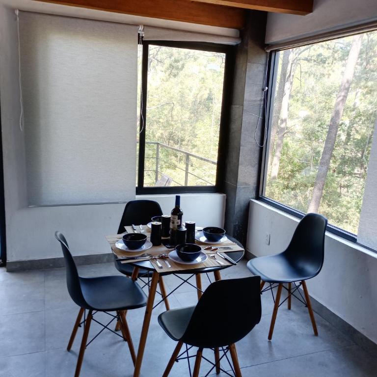 Mazamitla Pinos del Rio - Habitación Doble Deluxe - 2 camas - 3