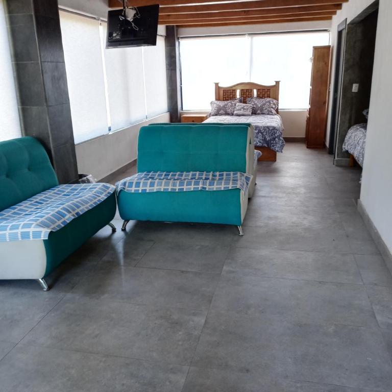 Mazamitla Pinos del Rio - Habitación Doble Deluxe - 2 camas - 11