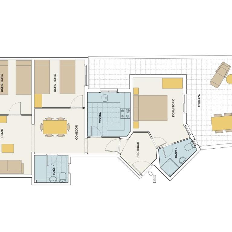 FELIP - Spacious and quiet apartments & one with Terrace - Apartment with Terrace - 32