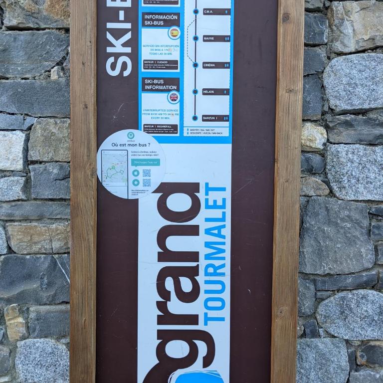 Andemu Studio cabine 2 à 4 personnes Barèges - Monolocale con Vista Montagna - 24