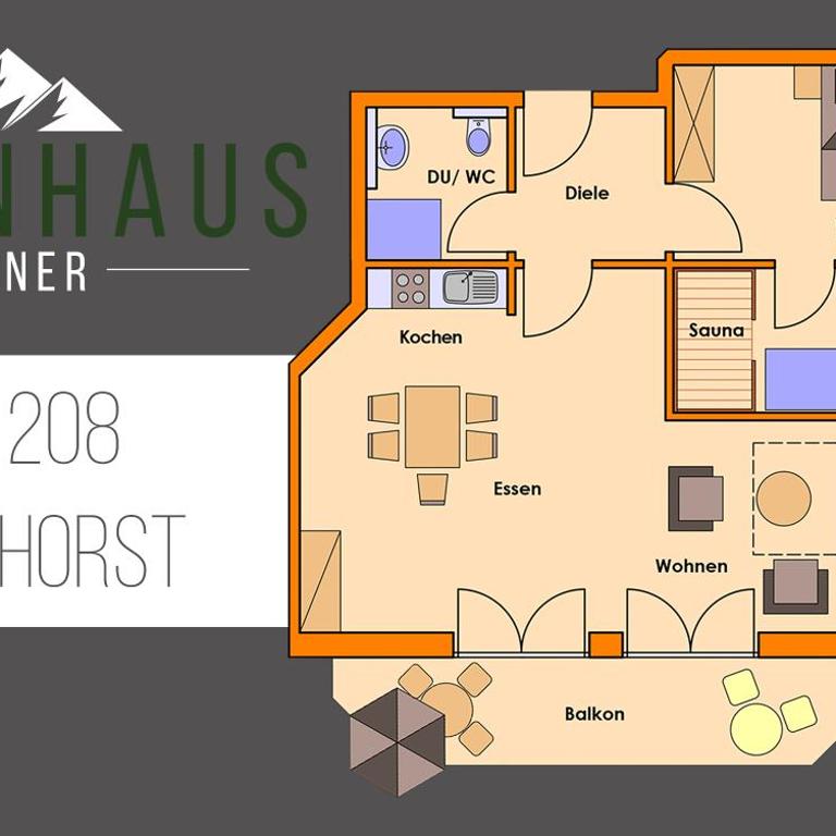 Alpenhaus Steiner - Top-Ferienwohnungen - Sommer-Bergbahn inklusive - Apartment mit 2 Schlafzimmern und Sauna im Apartment - 16
