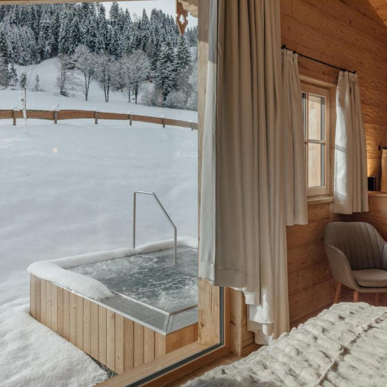 Hygna Chalets - Chalet mit 1 Schlafzimmer und privatem Whirlpool - 16