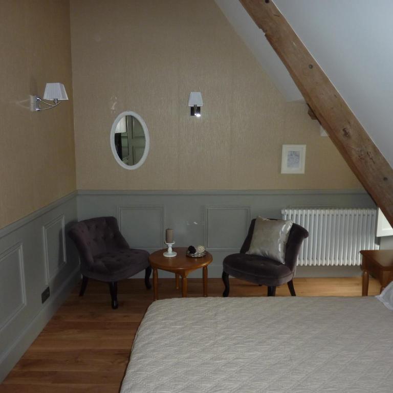 Gentilhommière de la Grande Toutenais - Chambre Double Deluxe avec Baignoire - 3